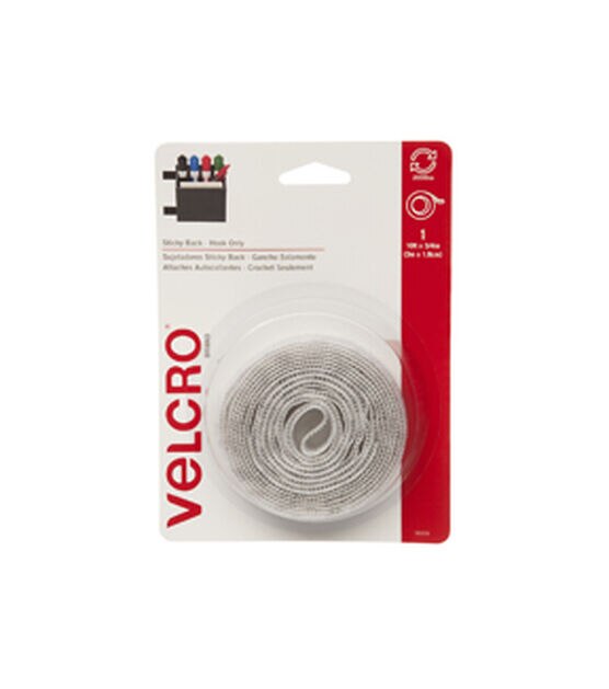 Adhesive Velcro 3/4 Squares - 8 Pack