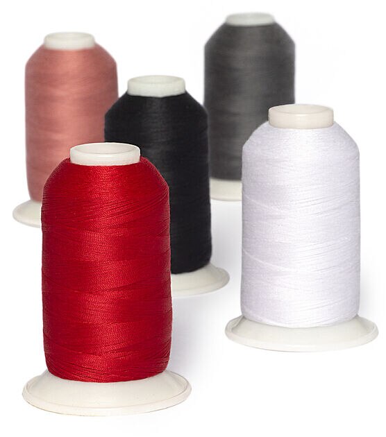 High-Quality Serger Thread  Individual Cones & Value Sets