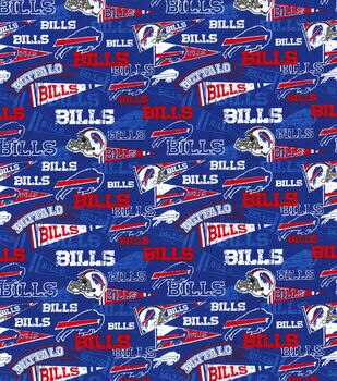 Fabric Traditions Buffalo Bills Cotton Fabric Retro