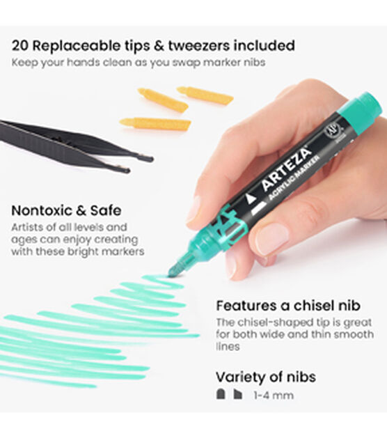 11pcs/set Black Fine Line Art Pens, Simple & Versatile For Artists' Use