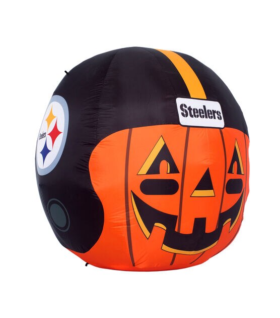 Sporticulture 4' NFL Pittsburgh Steelers Inflatable Jackolantern Helmet