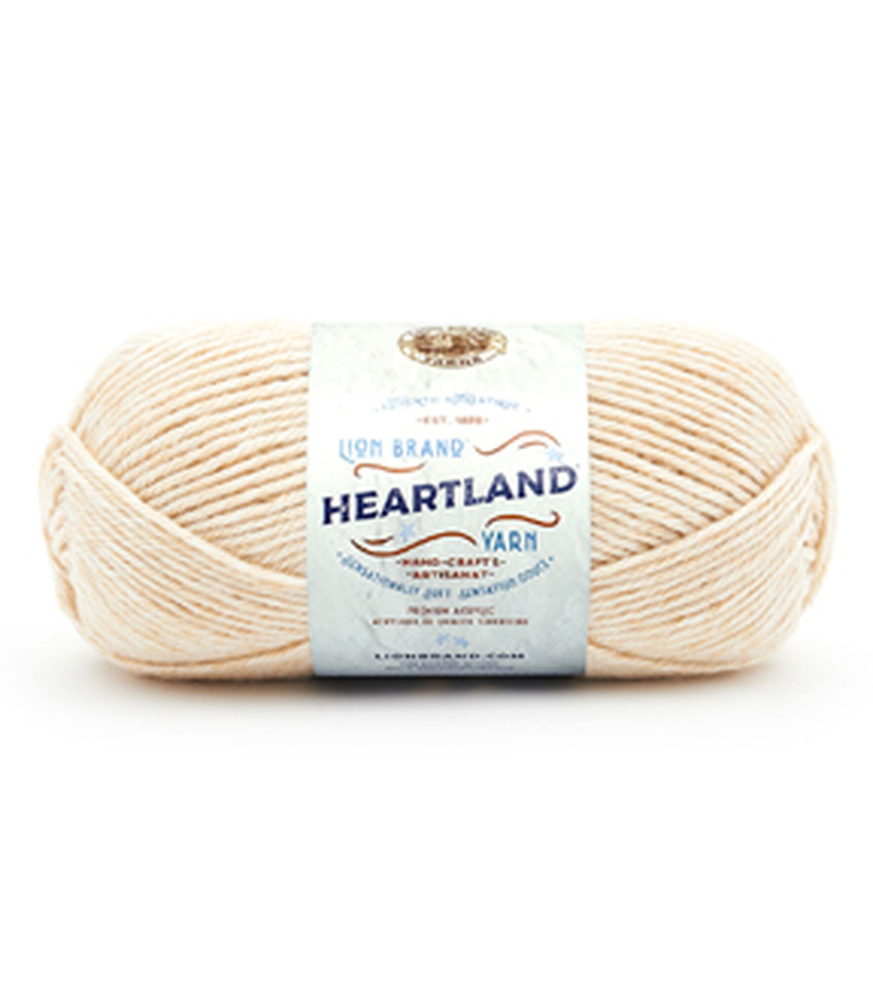 Lion Brand 24/7 Cotton Yarn (White)