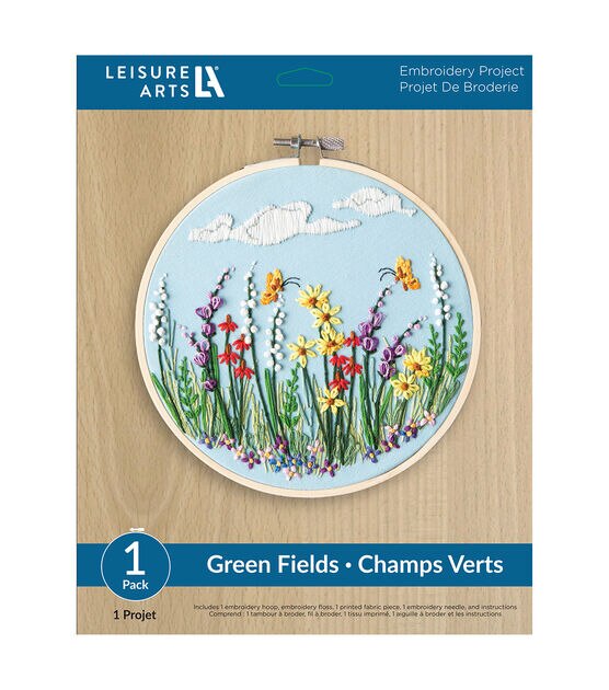 Dimensions Cat Floral Basic Embroidery Kit 6' Hoop