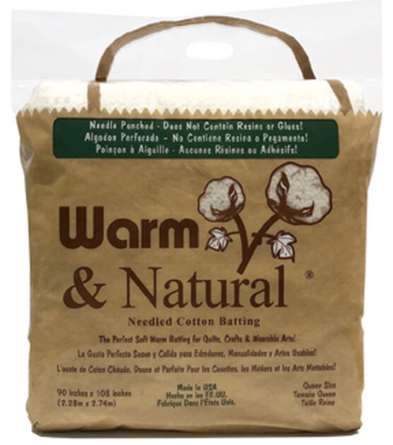 Warm Company Warm & Natural Cotton Batting Full Size 90X96