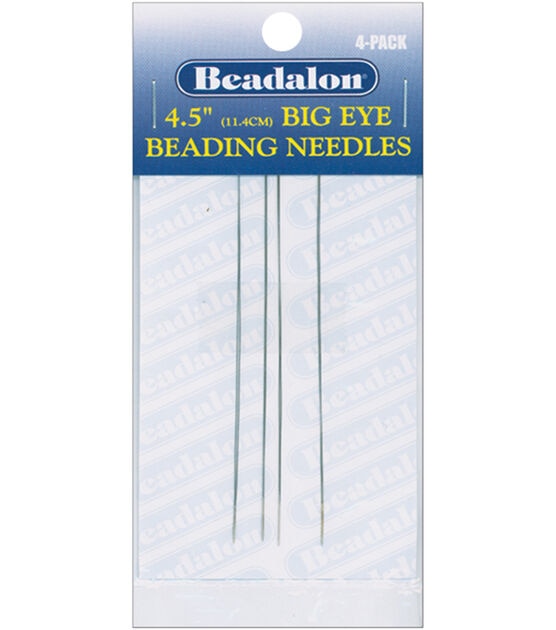 Beading Needles Seed Beads, Big Eye Curved Beading Needles