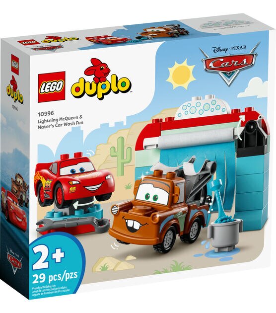 LEGO Disney Lightning McQueen & Mater's Car Wash Fun 10996 Set, , hi-res, image 4