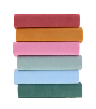 7PCS 50 * 50cm Colorful Knitted Panne Velvet Plush Fabric Anti Pill Fabric  Patchwork Polyester Fleece Cloth for DIY Sewing Handmade Dolls : :  Home