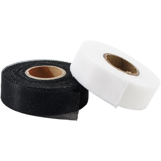 White & Black Stretchy Hem Tape