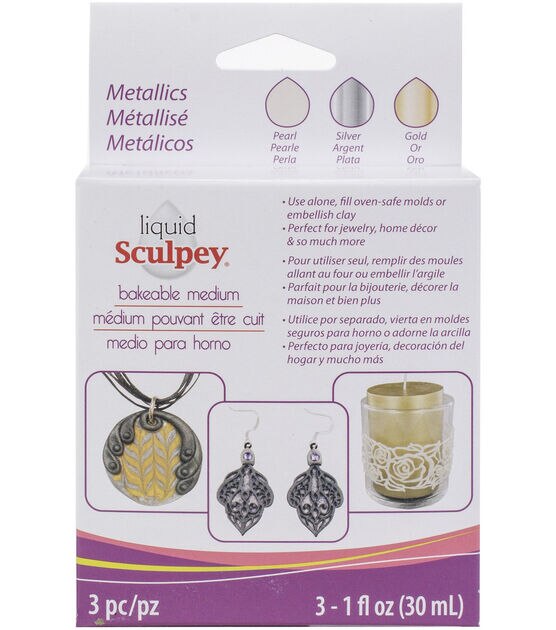 Gold Metallic Liquid Sculpey