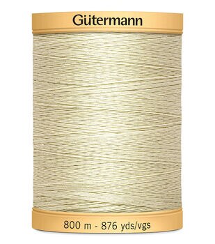 Gutermann Cotton Thread, 100m White, 1006 – Cary Quilting Company