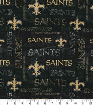 NFL New Orleans Saints Cotton Fabric