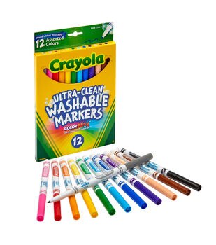 Faber-Castell Duo Tip Washable Markers - 12 count