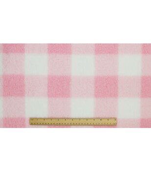 Sherpa Teddy Fleece - French Pink – Sitka Fabrics