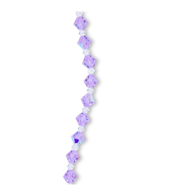 Purple Glass Round Beads by Bead Landing, Size: 6