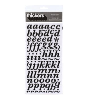 Large Black Foam Alphabet Stickers by Recollections™, Michaels