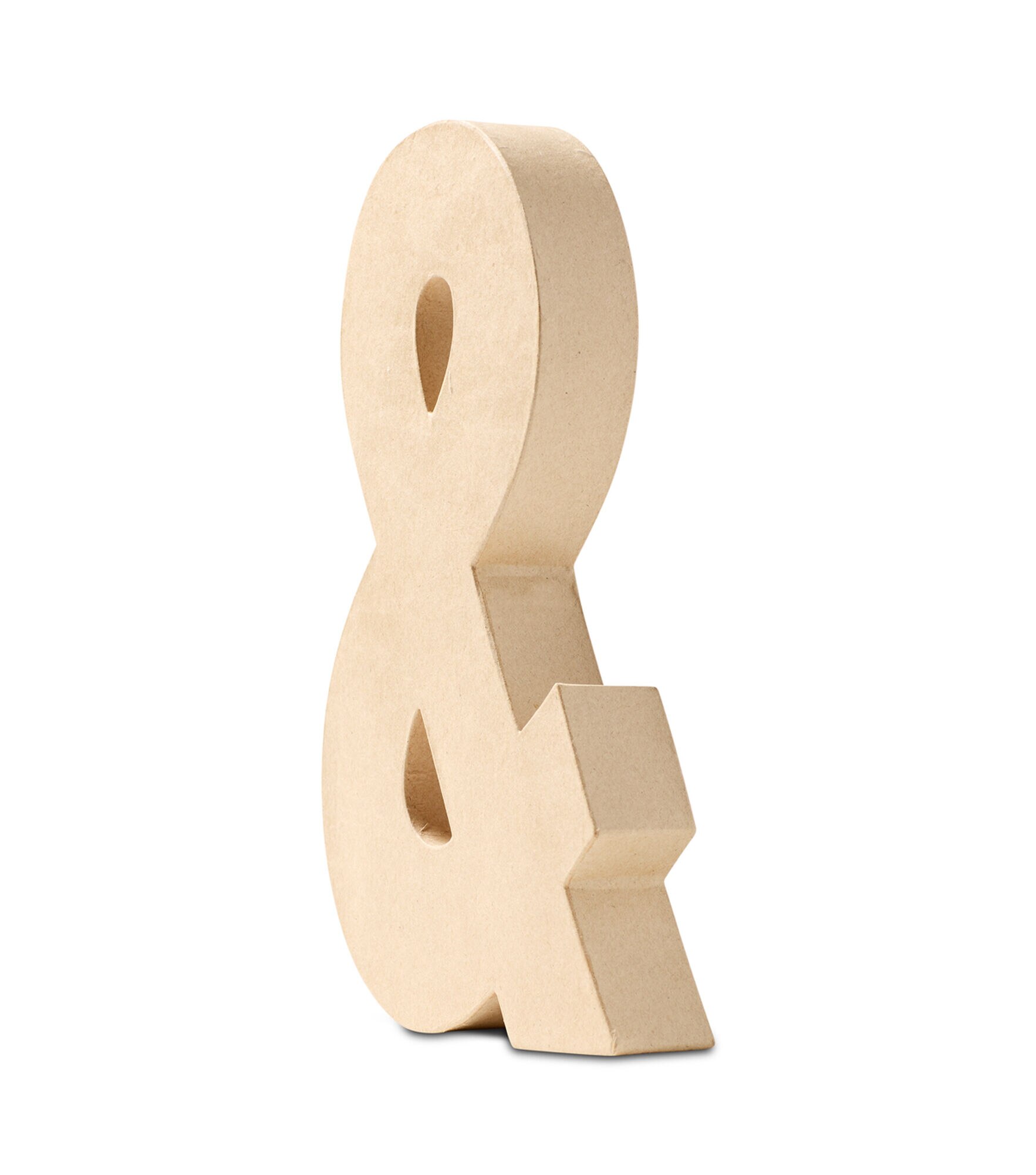  COHEALI Blank Wooden Number paper mache letters paper