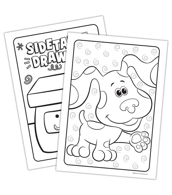 rugrats and blues clues coloring pages