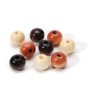 40pc Multicolor Wood Beads by hildie & jo