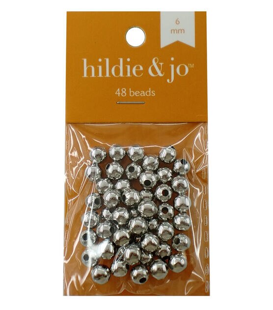 hildie & Jo 6pk Silver Metal Bullet Earring Backs - Earring Findings - Beads & Jewelry Making