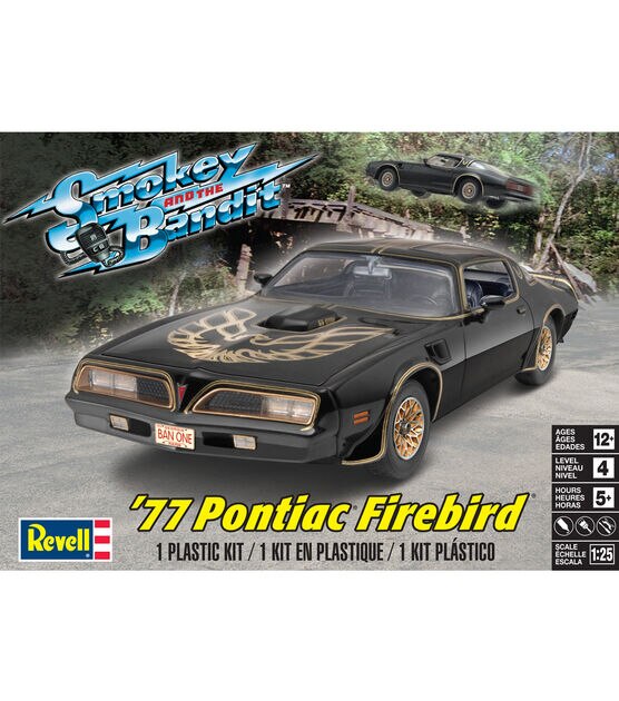 Plastic Model Kit '77 Smokey And The Bandit Firebird 1:25