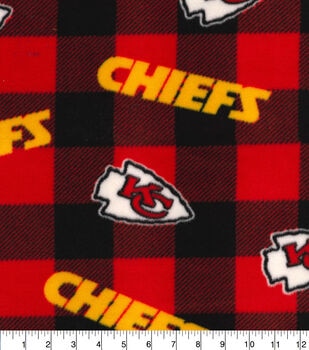 Kansas City Chiefs Cotton Fabric Retro - 2 Yrds Min