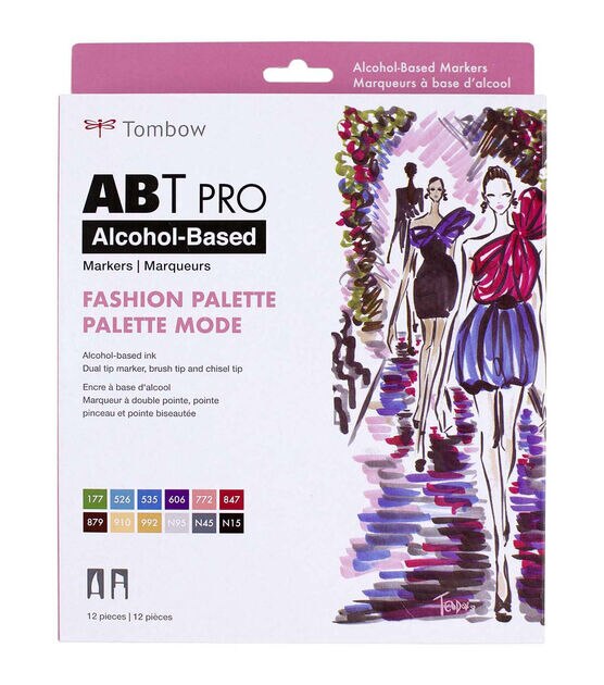 PRO ART Marker Set, 18 Colors, Assorted