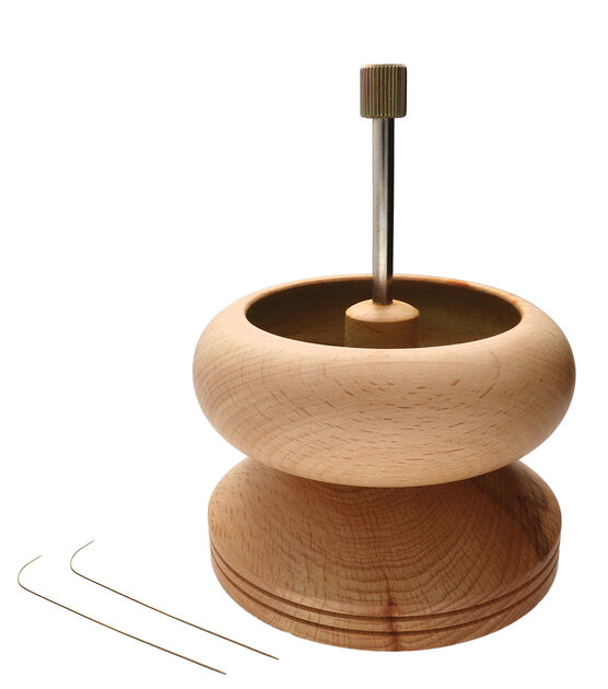 Bead Spinner for Jewelry Making, Effortless Rotating Wooden