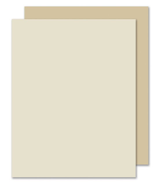 Royal Brites 2 Cool Colors Tan & Ivory Foam Board 20x30