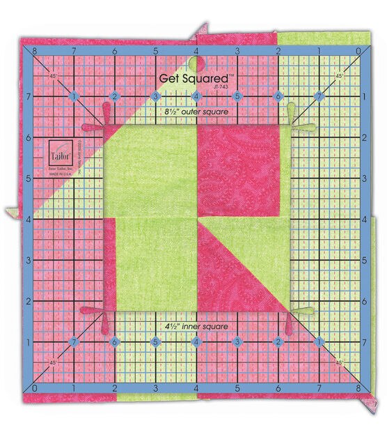 June Tailor Get Squared Ruler 8 1/2", , hi-res, image 2