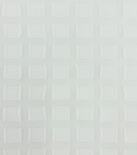 White Textured Block Silky Fabric, , hi-res, image 4