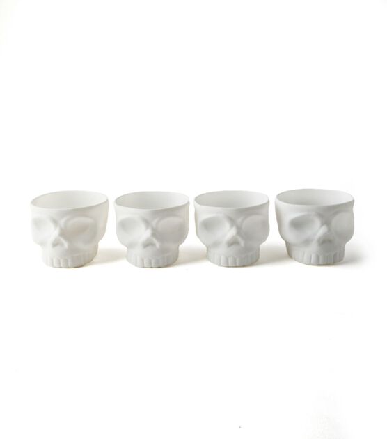 4ct Halloween Skull Silicone Cupcake Liners by STIR