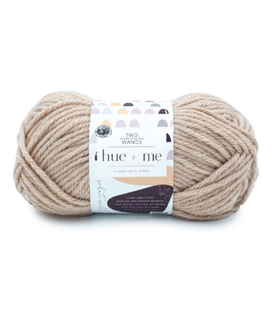 Lion Brand Hue + Me 137yds Bulky Acrylic Blend Yarn, , hi-res, image 1