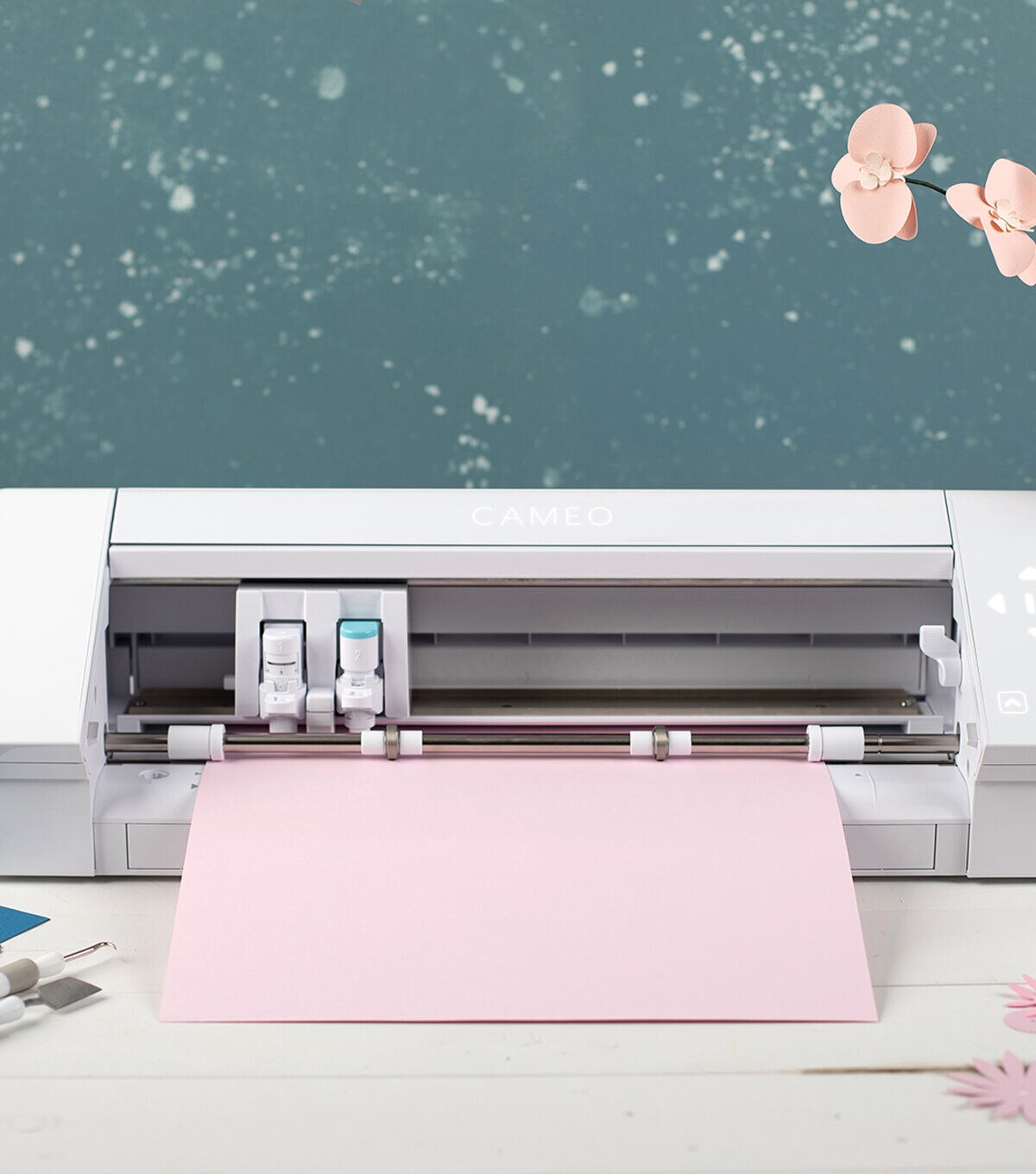 Silhouette Cameo 4 Electronic Cutter, White