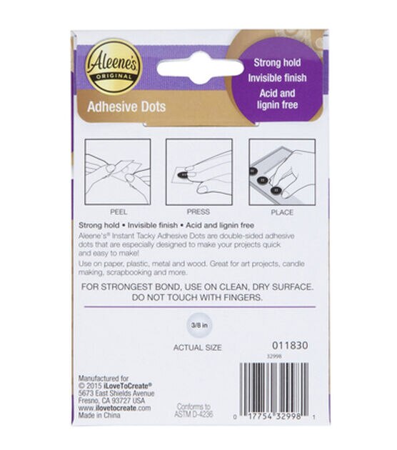 Aleene's Instant Tacky Adhesive Dots Medium