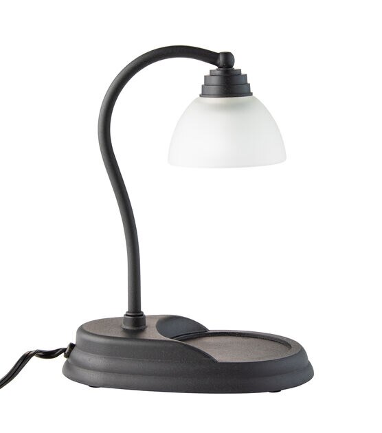 Black Aurora Candle Warmer Lamp by Hudson 43