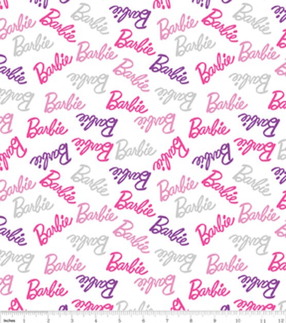 Barbie Sparkle Cotton Fabric