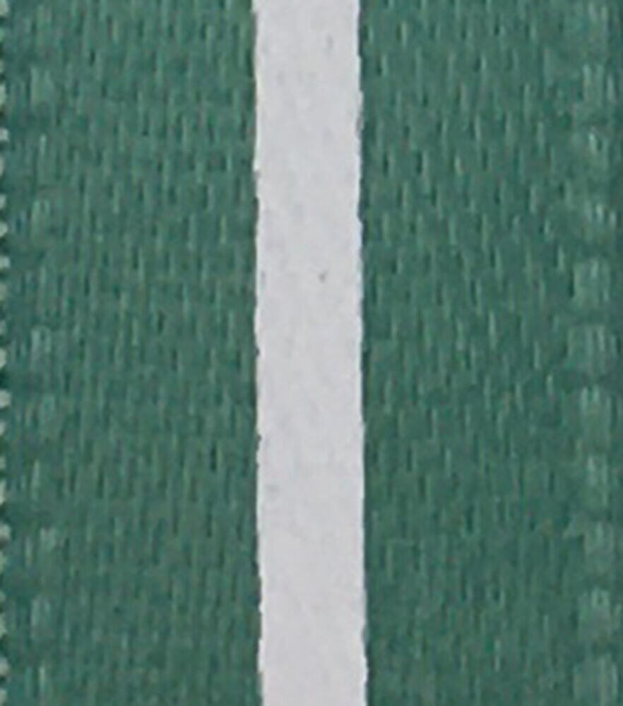 Place & Time 3/8 x 15' White Striped Satin Ribbon - Green - Ribbon & Deco Mesh - Crafts & Hobbies - JOANN Fabric and Craft Stores