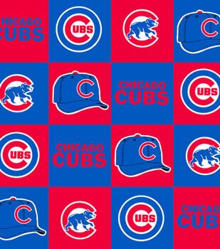 Fabric Traditions Cooperstown Chicago Cubs Cotton Fabric, JOANN