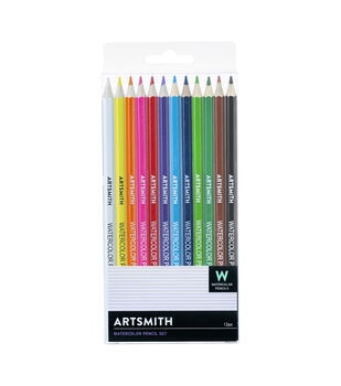 10ct Short Handle Watercolor Brushes by Artsmith