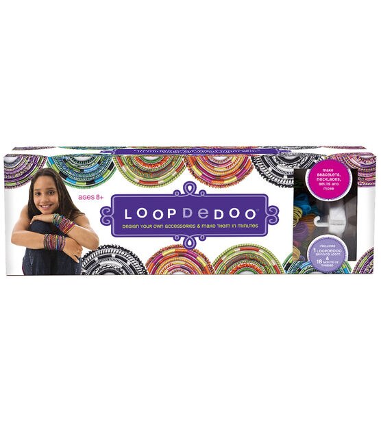 LOOPDEDOO® SPINNING BRACELET LOOM DELUXE KIT – PlayMonster