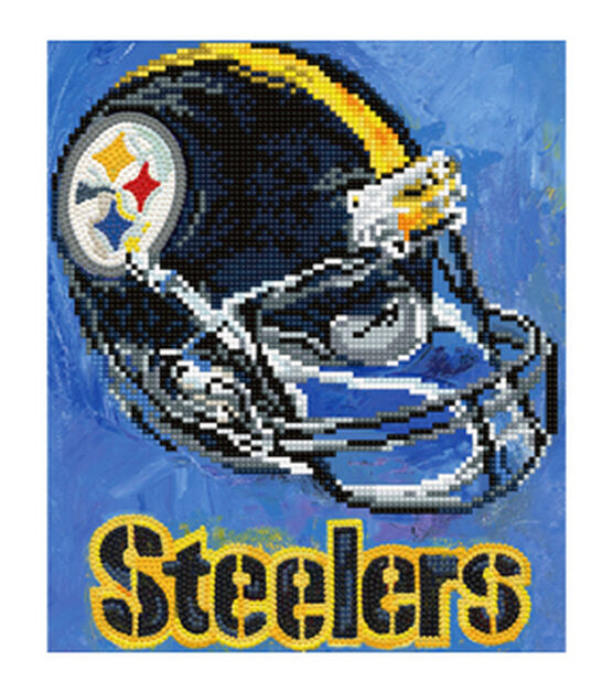Sporticulture 10' x 12.5' NFL Pittsburgh Steelers Diamond Painting Kit