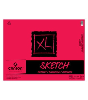 Canson XL 9''x12'' 50 Sheets Spiral Mix Media Rough Pad