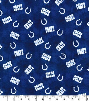 NFL Indianapolis Colts Fleece Fabric, Hobby Lobby