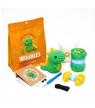 The Woobles Sebastian The Lion Beginner Crochet Kit