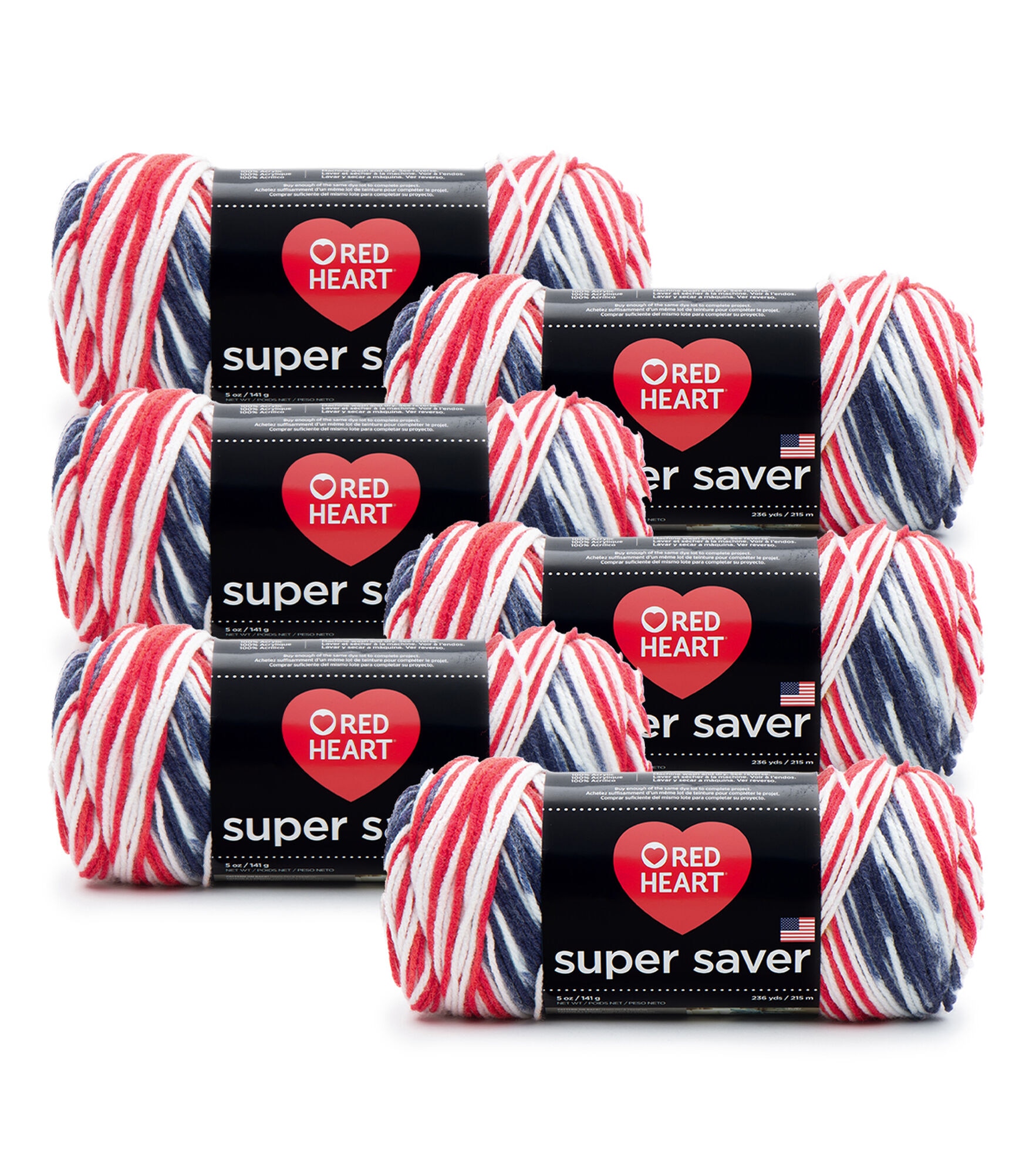 Red Heart Super Saver Yarn - Soapstone