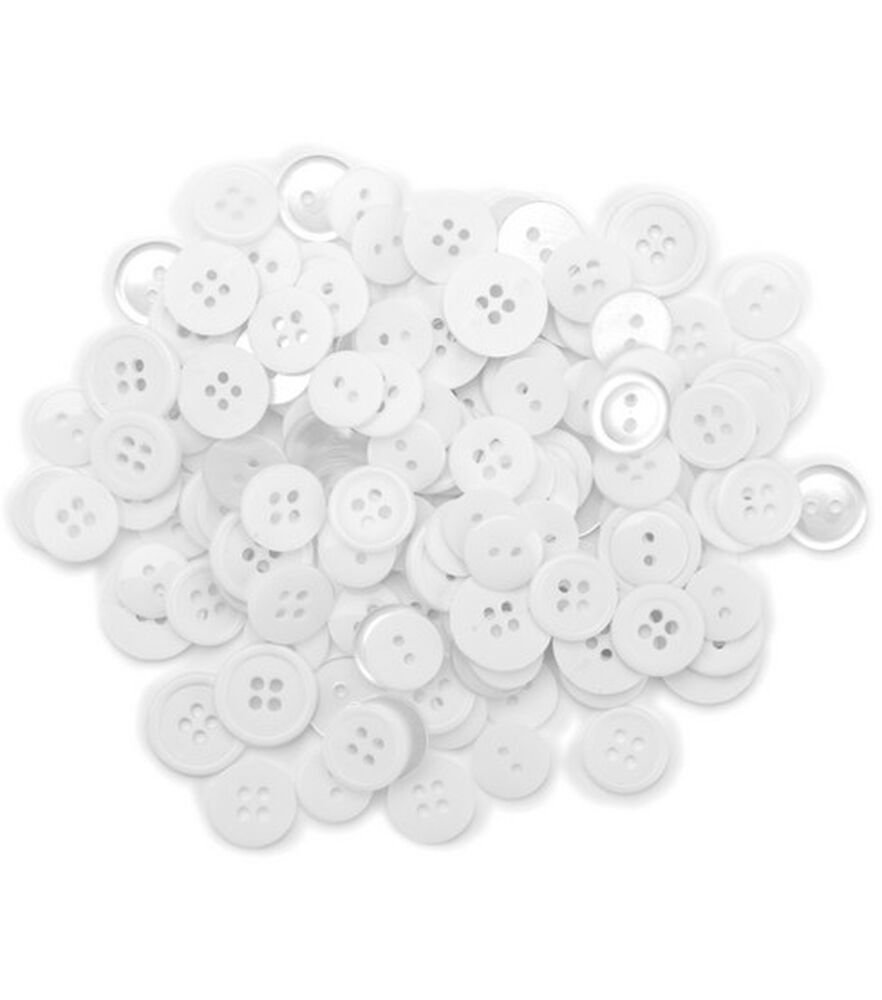 Buttons Galore & More Tiny Buttons White – EllaKates
