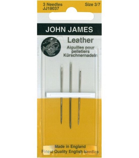 Handsewing Harness Needles - John James #3 or 3/0 – Hand and Sew