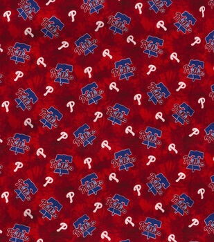 Fabric Traditions St. Louis Cardinals Flannel Fabric Tie Dye
