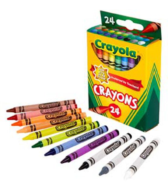 Crayola 24ct Multicolor Crayons, , hi-res, image 2