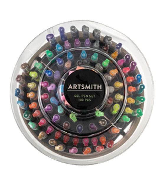 100ct Rainbow Gel Pen Carousel by Artsmith